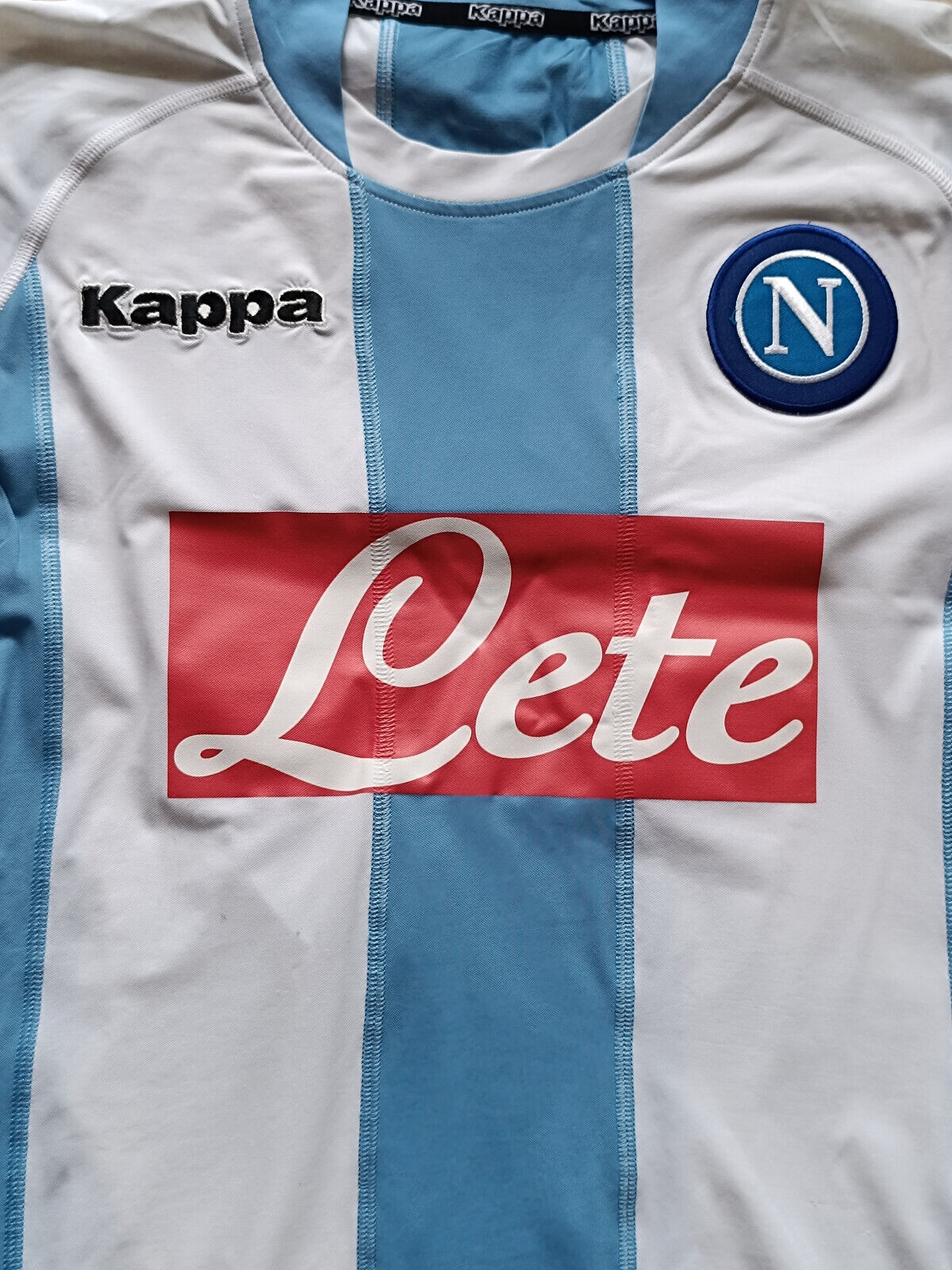 maglia Napoli Soccer 2005 2006 home Maradona JR Jersey Lete XL SERIE C calcio