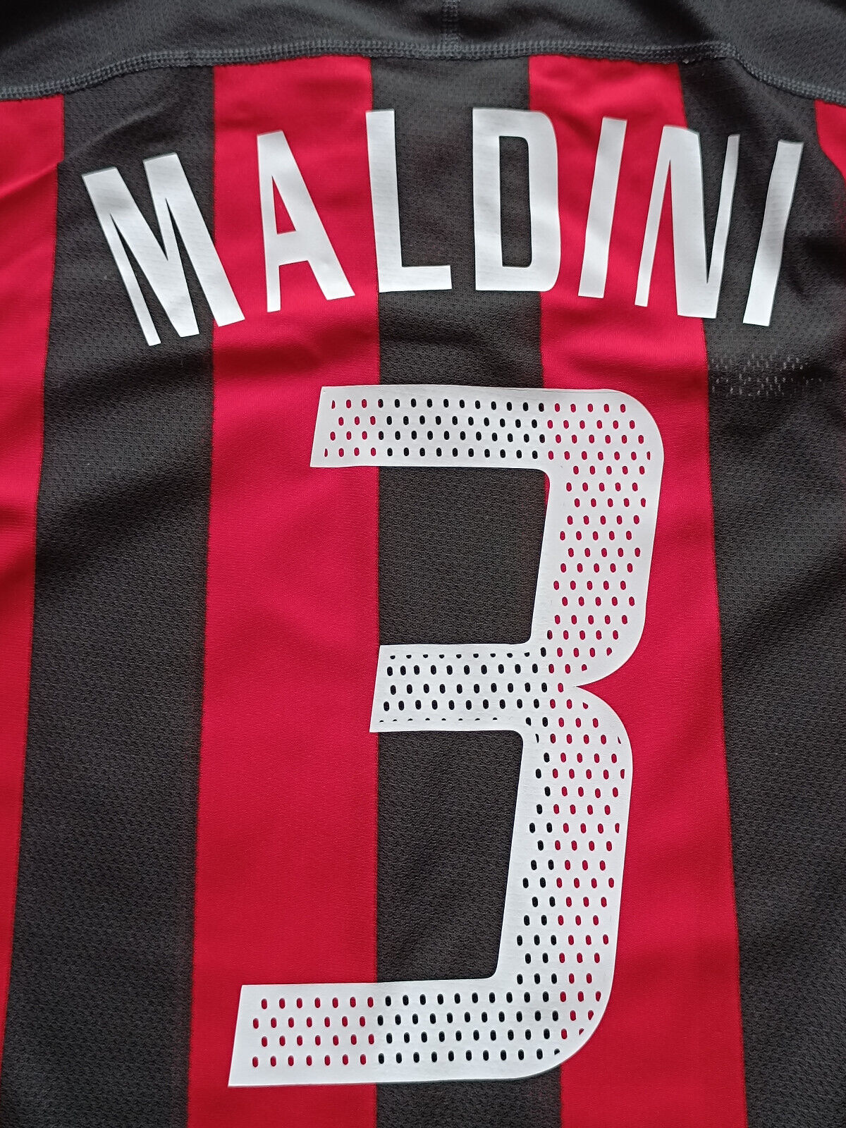 maglia calcio vintage Maldini AC Milan Adidas 2003 2004 Meriva Football shirt