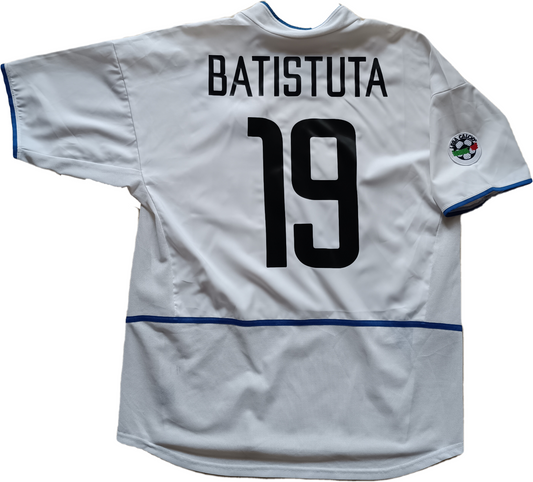 maglia calcio Inter vintage BATISTUTA Pirelli 2002 2003 ORIGINALE jersey shirt