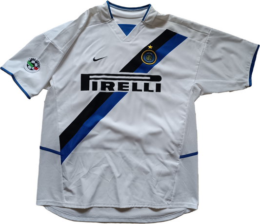 maglia calcio Inter vintage BATISTUTA Pirelli 2002 2003 ORIGINALE jersey shirt