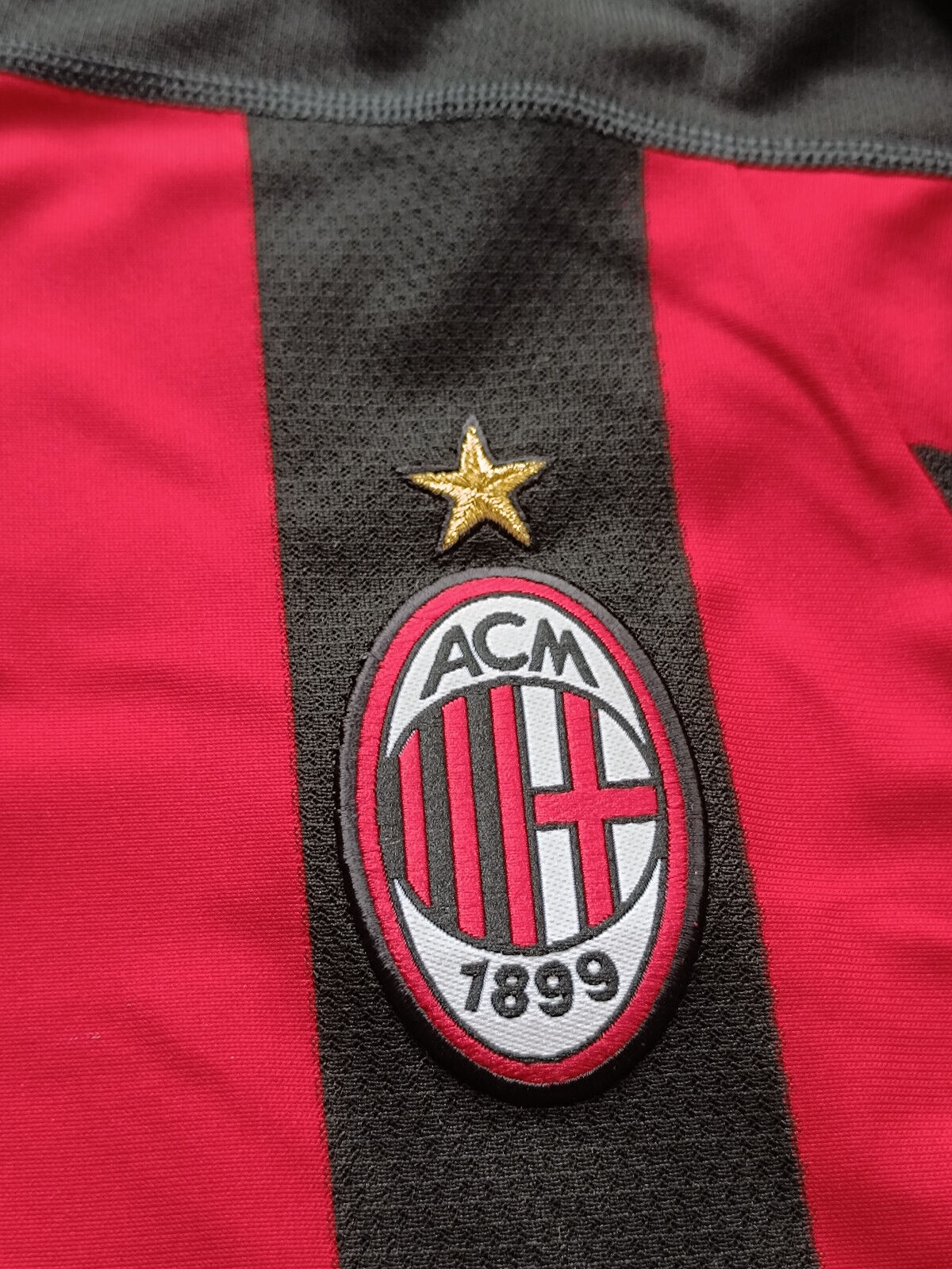 maglia calcio vintage Maldini AC Milan Adidas 2003 2004 Meriva Football shirt