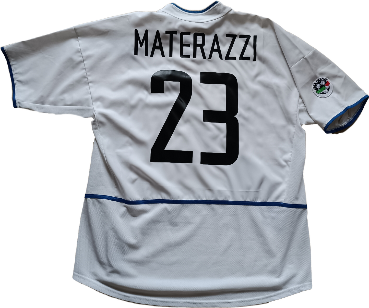 maglia calcio Inter vintage MATERAZZI Pirelli 2002 2003 ORIGINALE jersey shirt