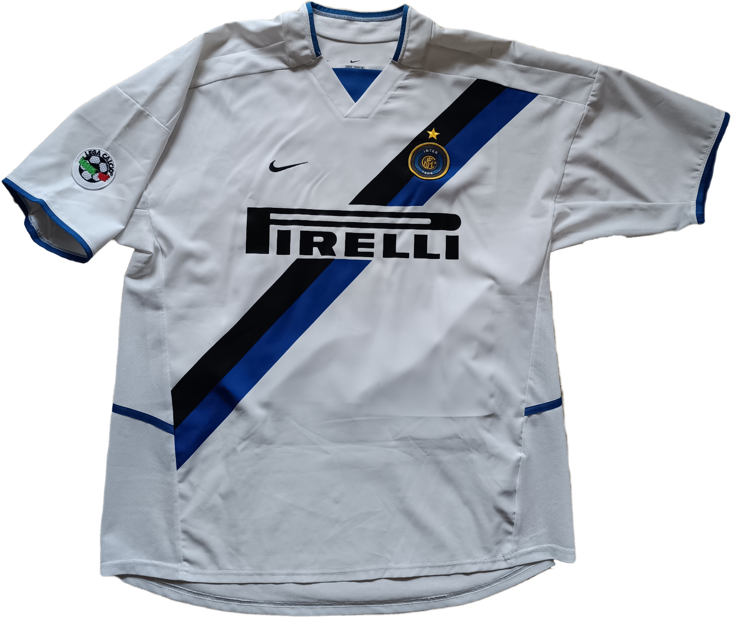 maglia calcio Inter vintage MATERAZZI Pirelli 2002 2003 ORIGINALE jersey shirt