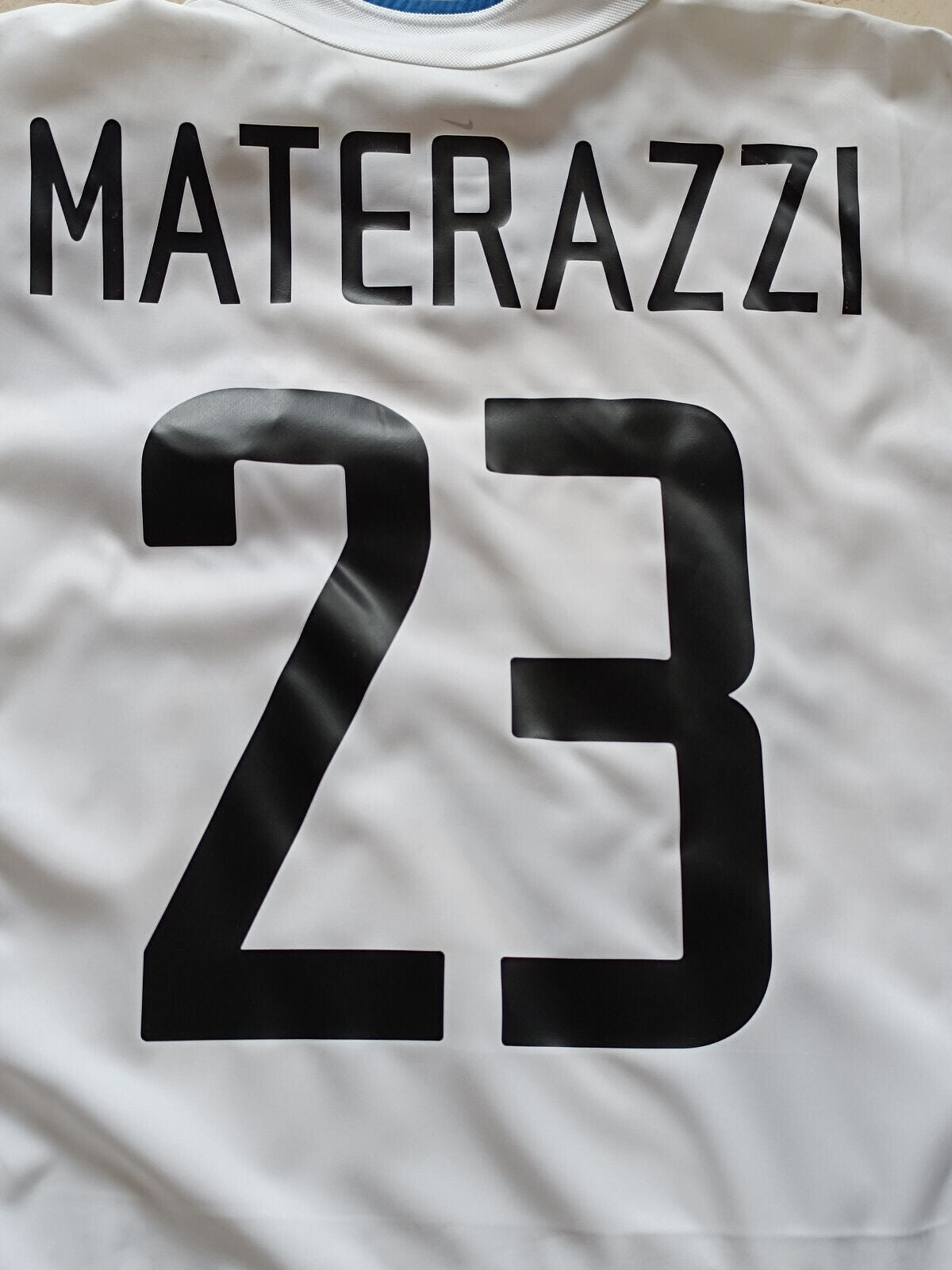 maglia calcio Inter vintage MATERAZZI Pirelli 2002 2003 ORIGINALE jersey shirt