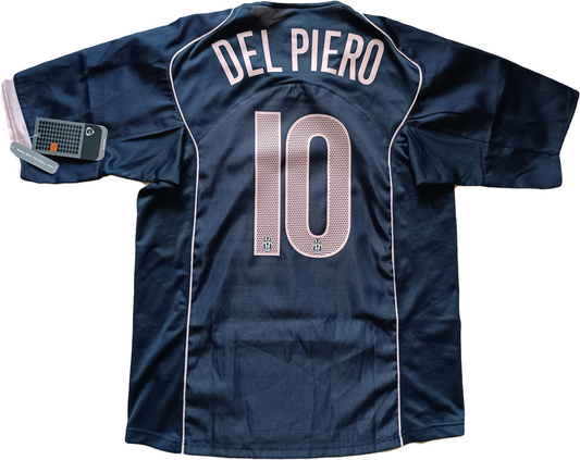 maglia calcio vintage Juventus DEL PIERO Nike shirt 2004 2005 jersey Sky M