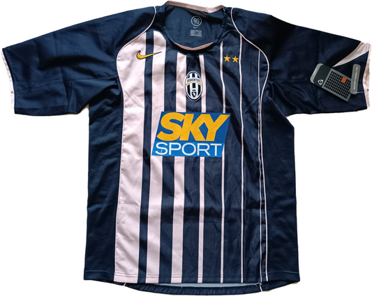 maglia calcio vintage Juventus DEL PIERO Nike shirt 2004 2005 jersey Sky M