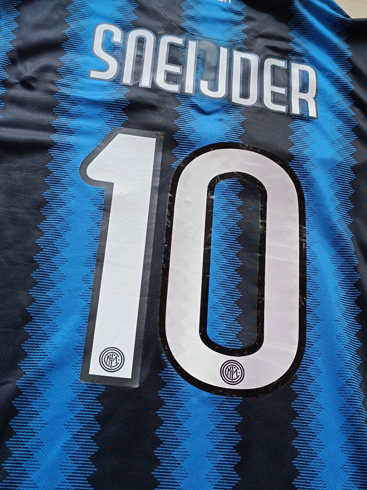 maglia calcio Inter vintage SNEIJDER Nike shirt Home Pirelli 2010 2011 jersey L