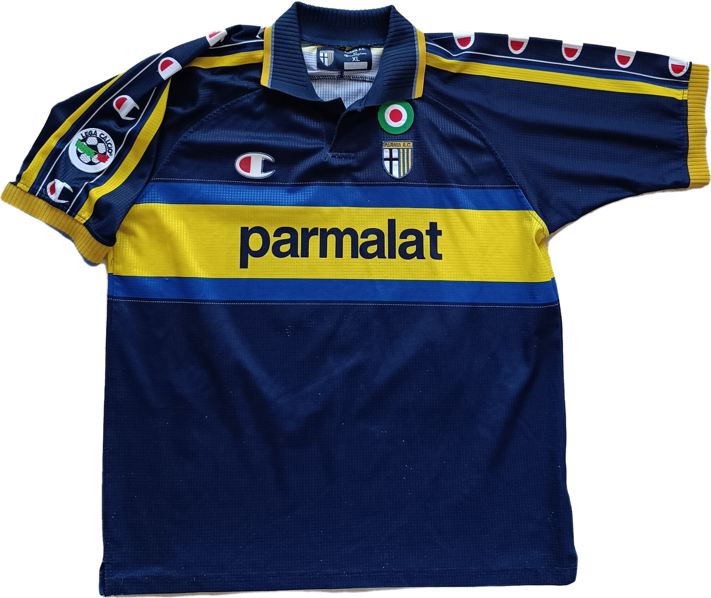 maglia calcio buffon Parma vintage Jersey Goakeeper Puma 1999 2000 Parmalat XL