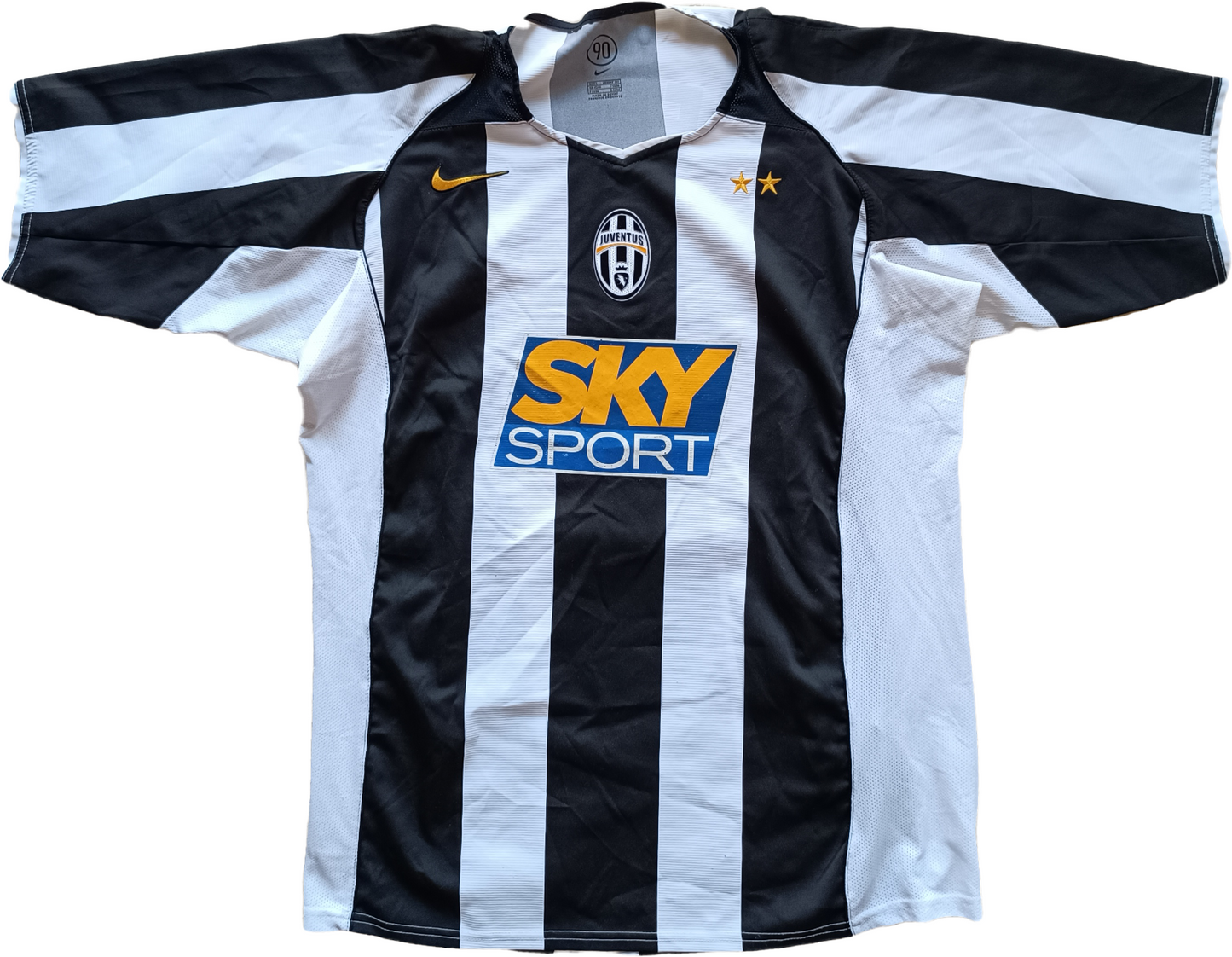 maglia Juventus vintage NIKE NEDVED shirt 2004 2005 home jersey Sky SPort L