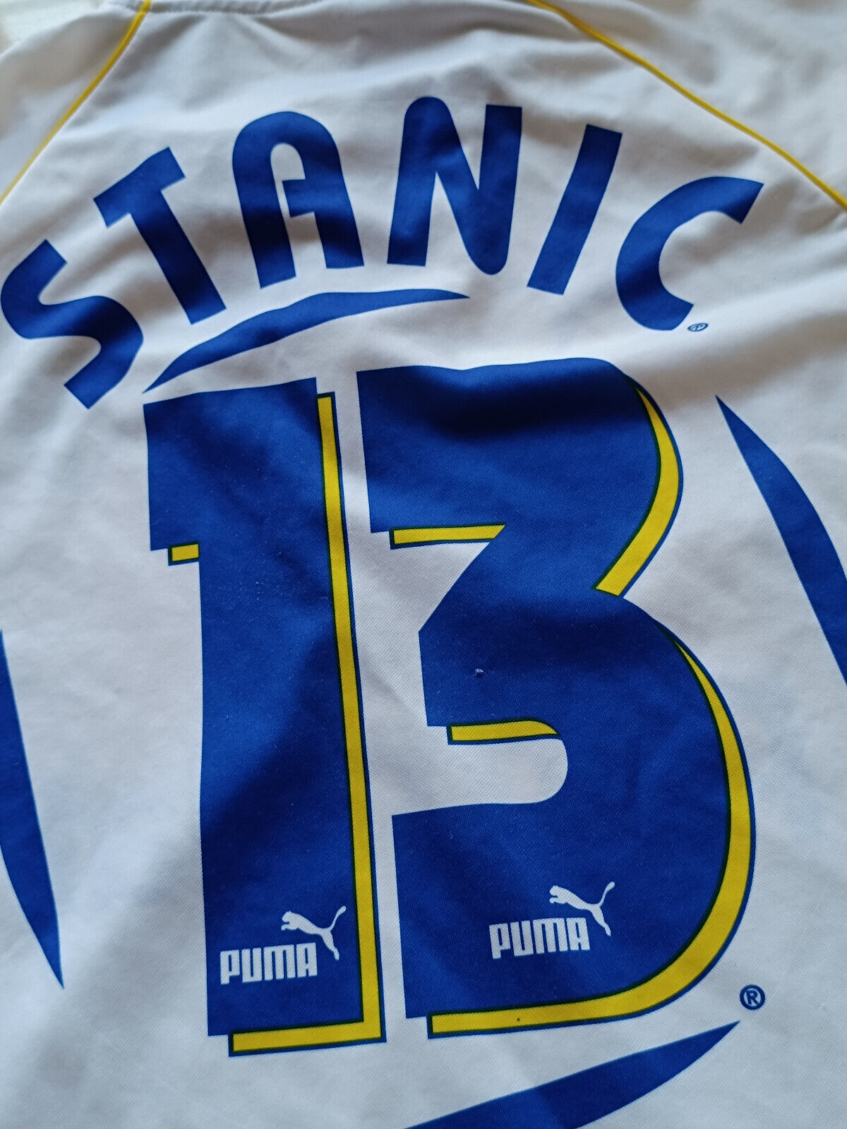 maglia calcio Parma Vintage STANIC Parmalat PUMA 1997 1998 Player gara