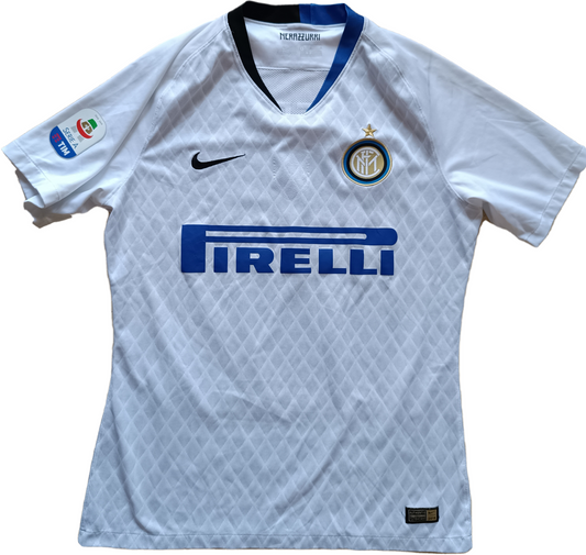 maglia calcio match worn Inter Nainggolan Nike Pirelli 2018-19 SERIE A L