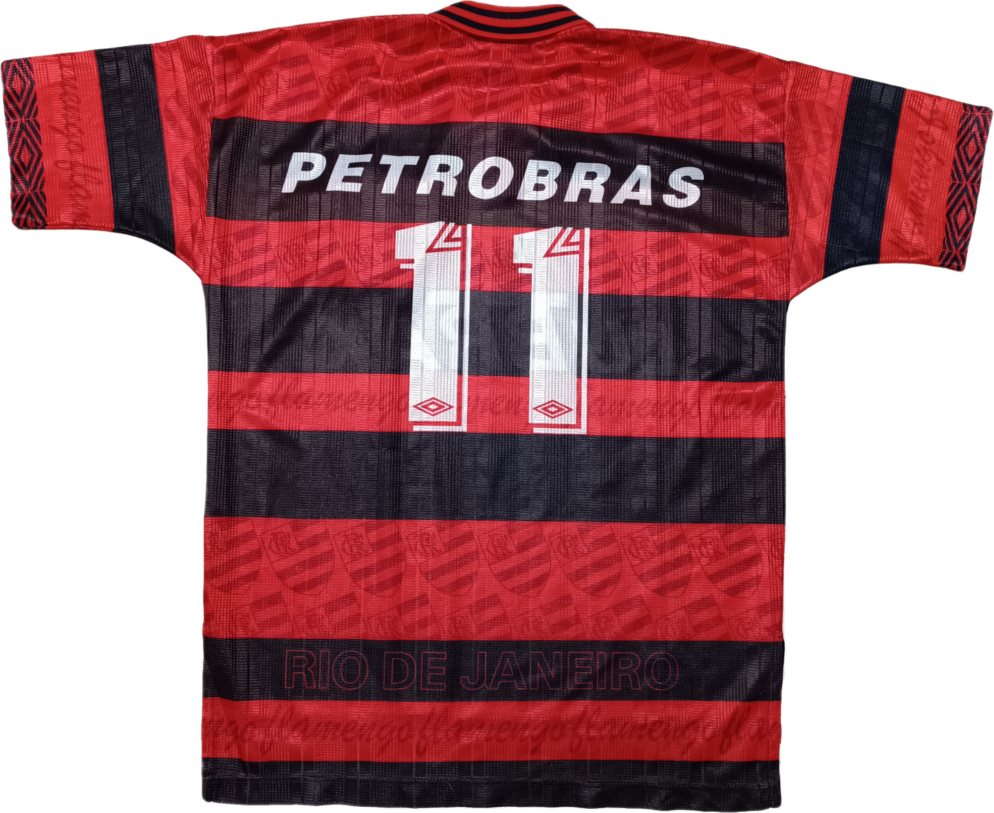 maglia calcio vintage camiseta Flamengo Zico Bebeto 1996 Adidas Match Player