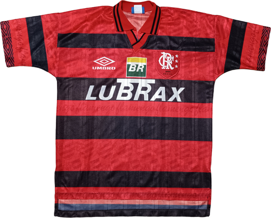 maglia calcio vintage camiseta Flamengo Zico Bebeto 1996 Adidas Match Player