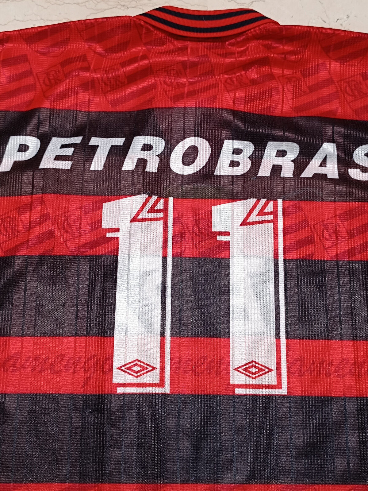 maglia calcio vintage camiseta Flamengo Zico Bebeto 1996 Adidas Match Player