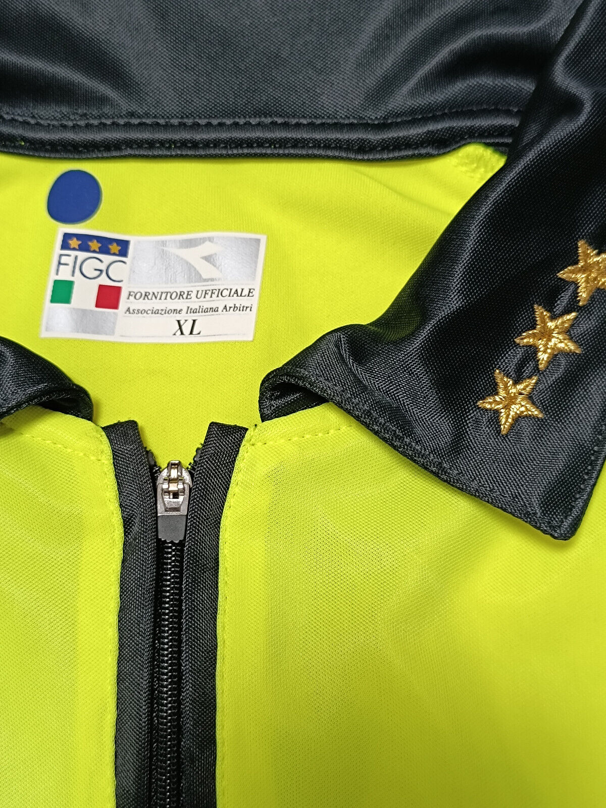 maglia arbitro figc Collina diadora 2004 2005 ultima stagione