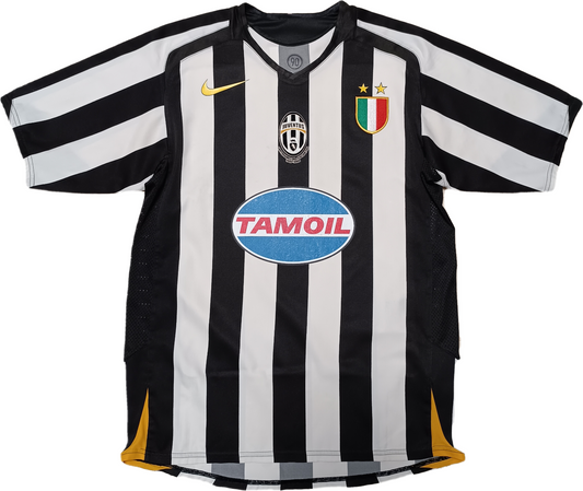 maglia calcio vintage Juventus Del Piero home Match issued 2004-05 Sky Sport