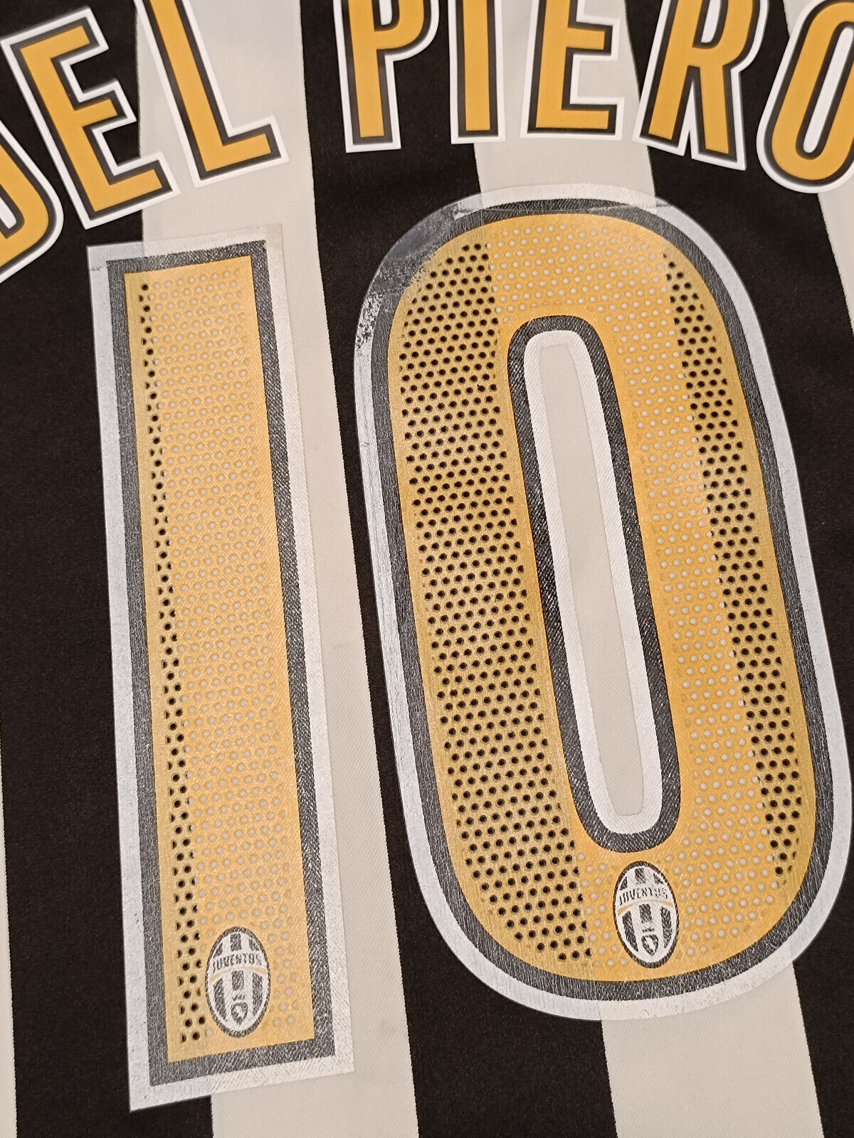 maglia calcio vintage Juventus Del Piero home Match issued 2004-05 Sky Sport