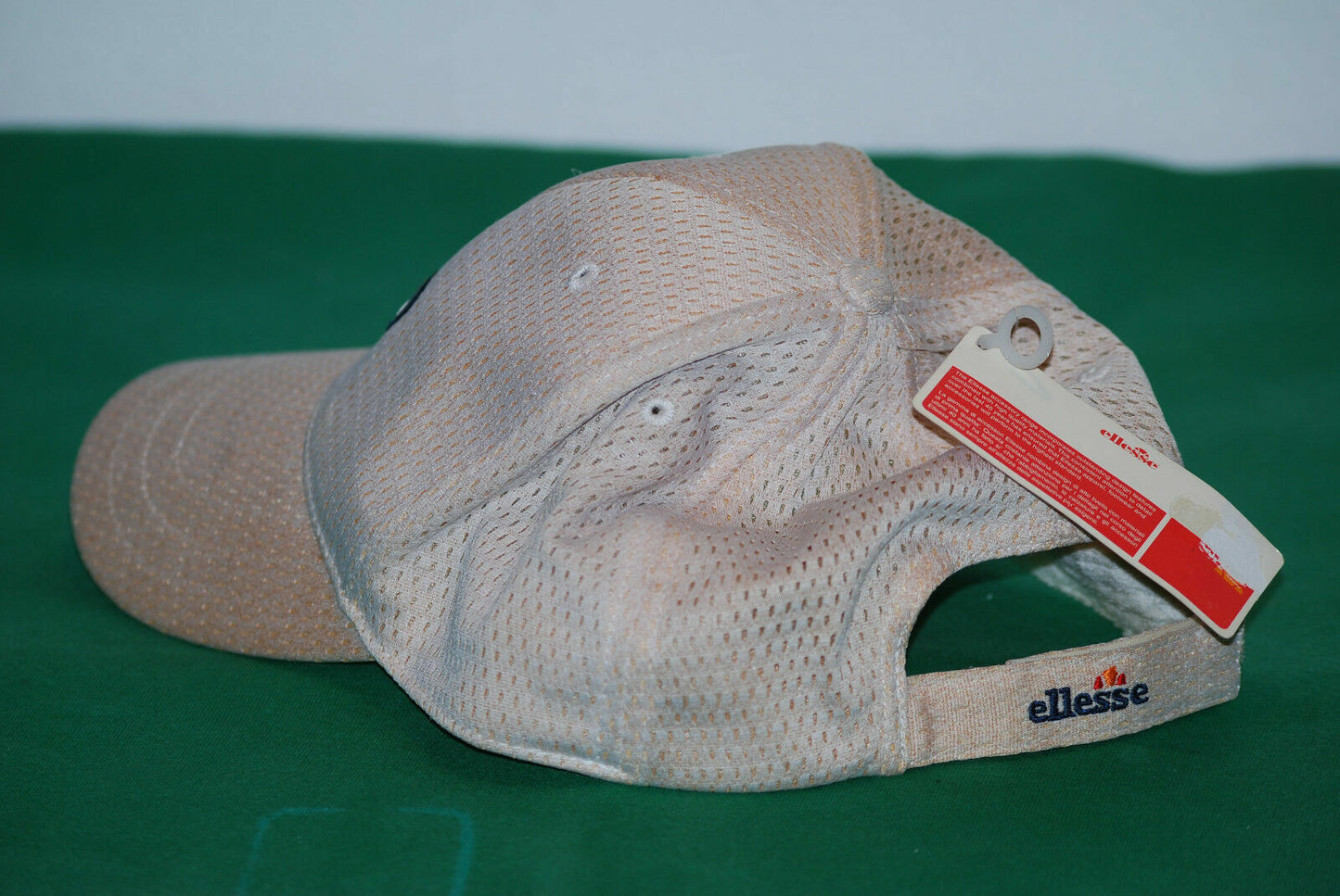 ellesse cappello vintage tennis cap hat sun pink woman one size adjustable