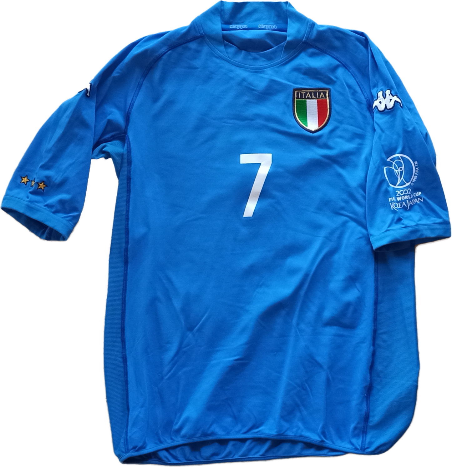 maglia calcio vintage Italia 2002 DEL PIERO World Cup Mondiali Japan Kappa Issue