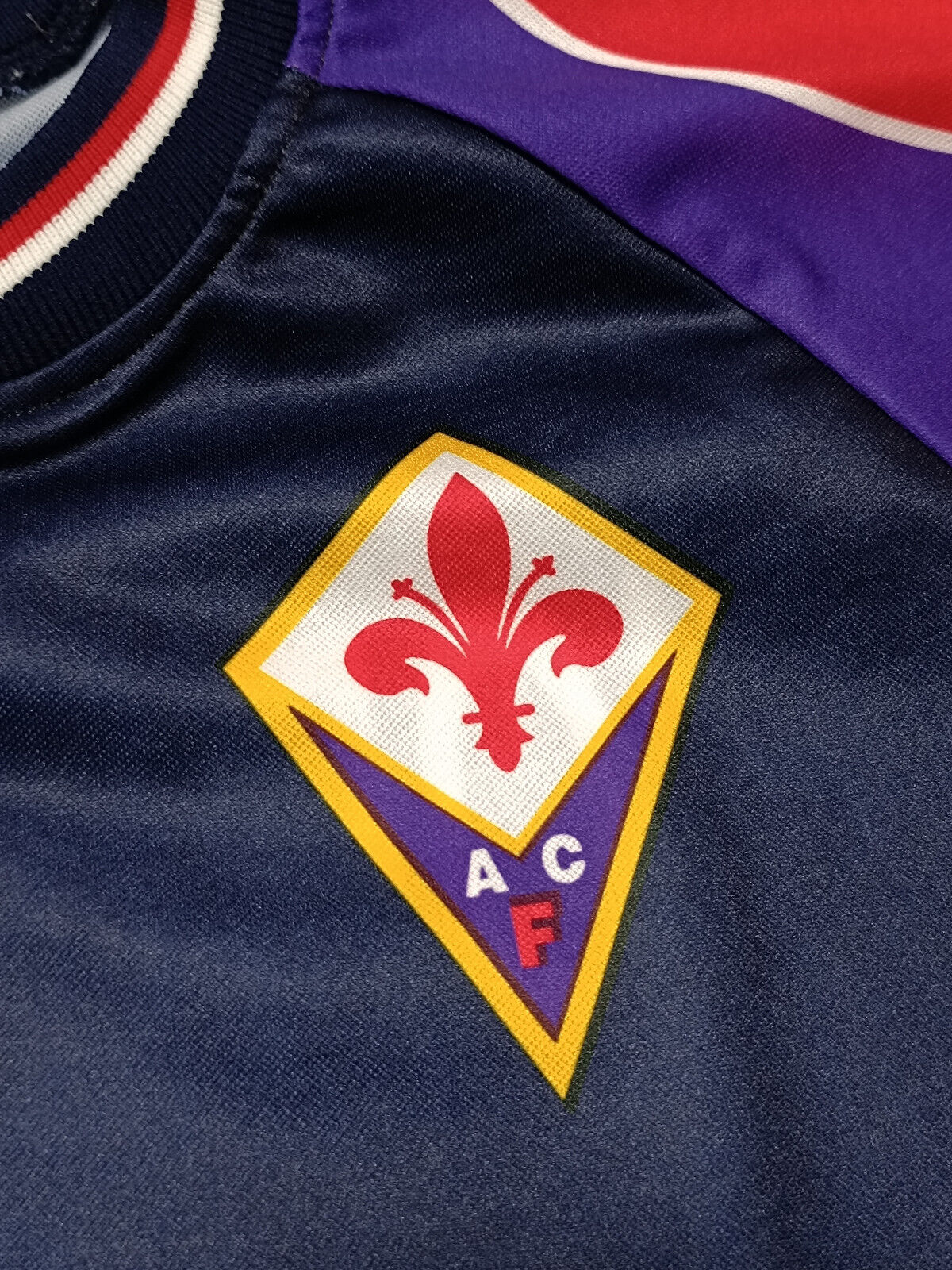 maglia vintage fiorentina allenamento 1995 1996 Reebok Batistuta worn training