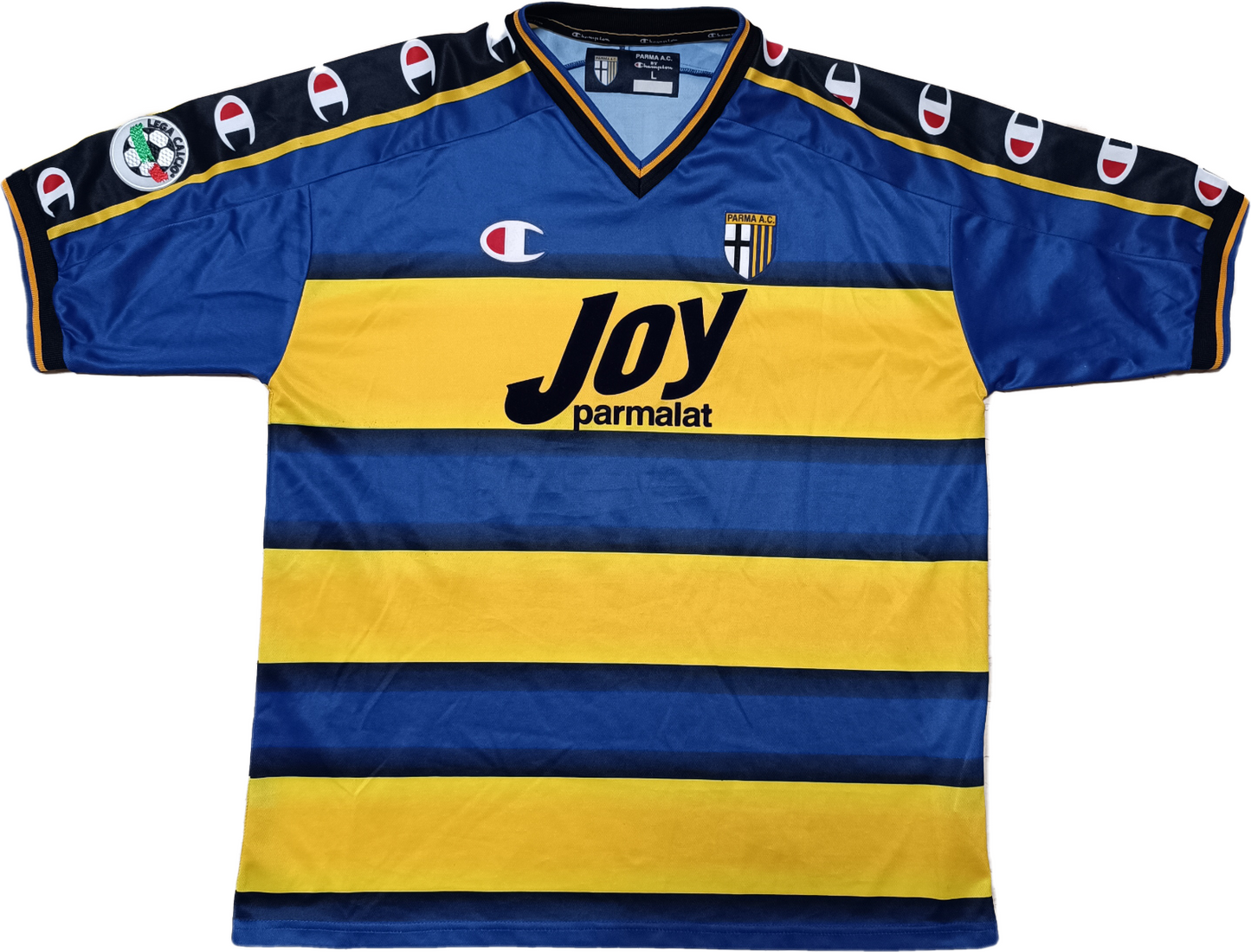 maglia calcio match worn Serie A AC Parma SENSINI Champion Mr Day 2001 2002