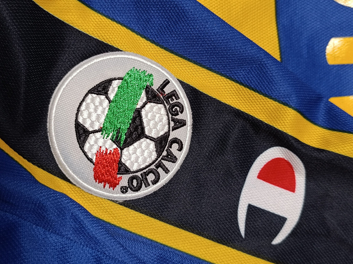 maglia calcio match worn Serie A AC Parma SENSINI Champion Mr Day 2001 2002