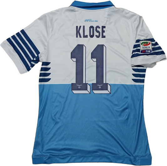 maglia lazio macron calcio KLOSE Paideia shirt maillot camiseta 2015 2016