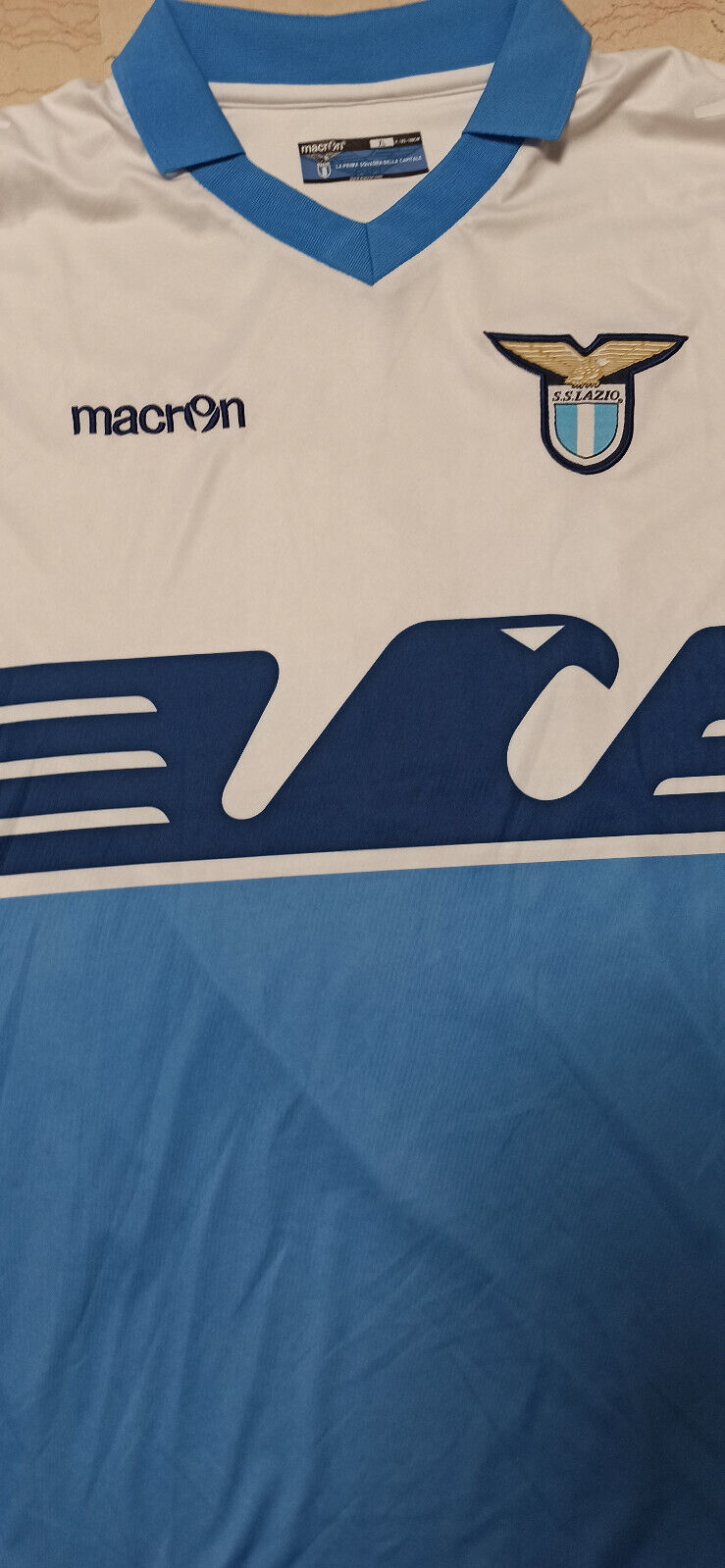 maglia lazio macron calcio KLOSE Paideia shirt maillot camiseta 2015 2016