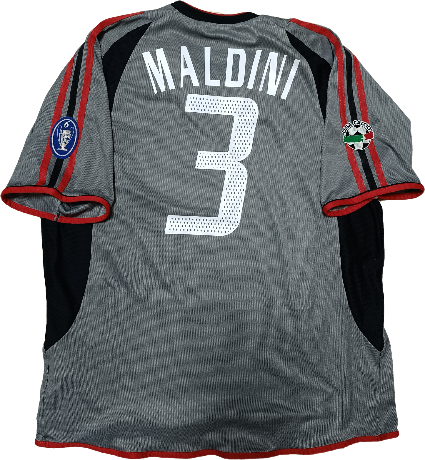 maglia milan Maldini match worn adidas MERIVA 2003 2004 Vintage XL