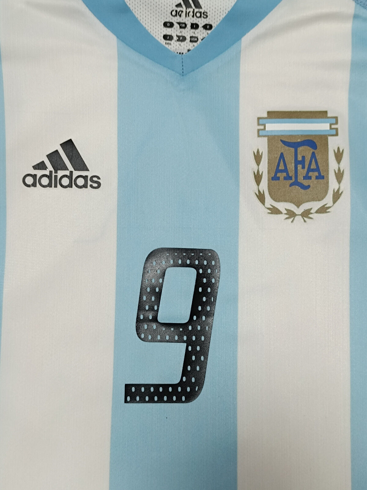 maglia calcio camiseta match worn Argentina Batistuta World Cup 2002 vintage