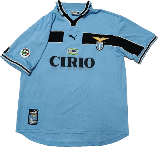 maglia calcio Lazio SALAS vintage home shirt CIRIO home XXL 1998-99