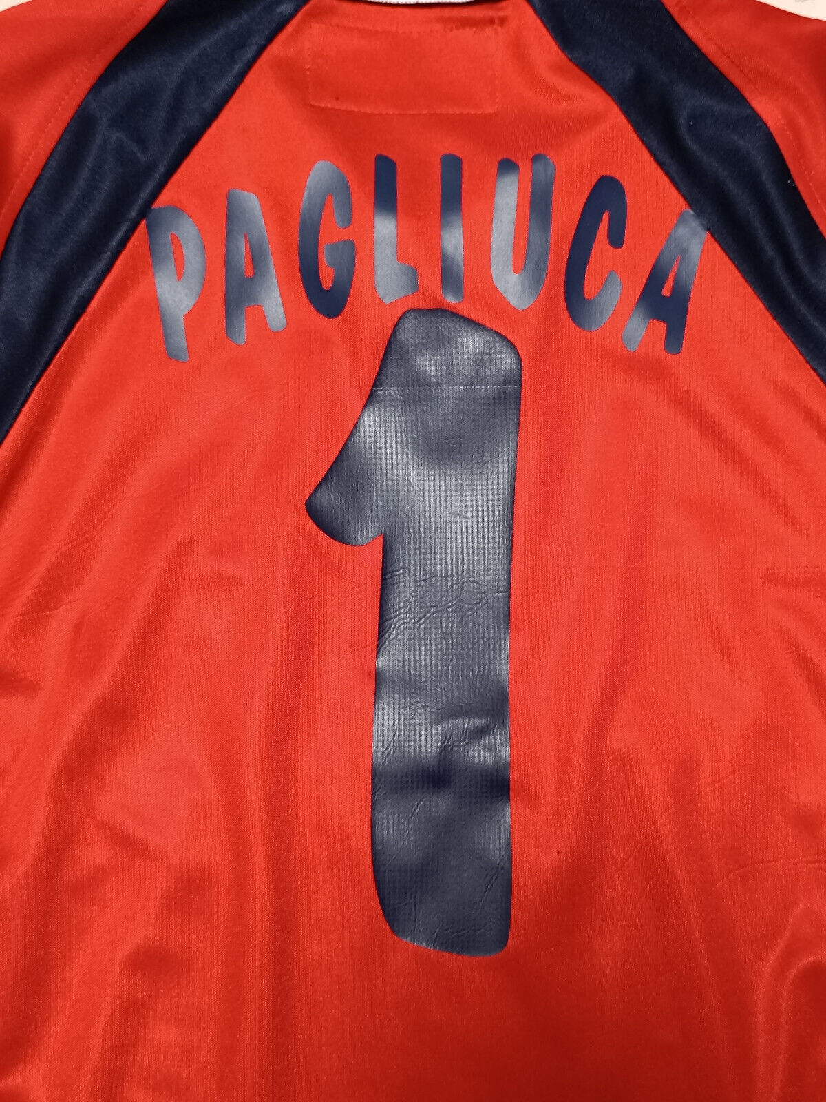 maglia calcio Bologna Pagliuca Goalkeeper 2001 2002 Serie A kit M