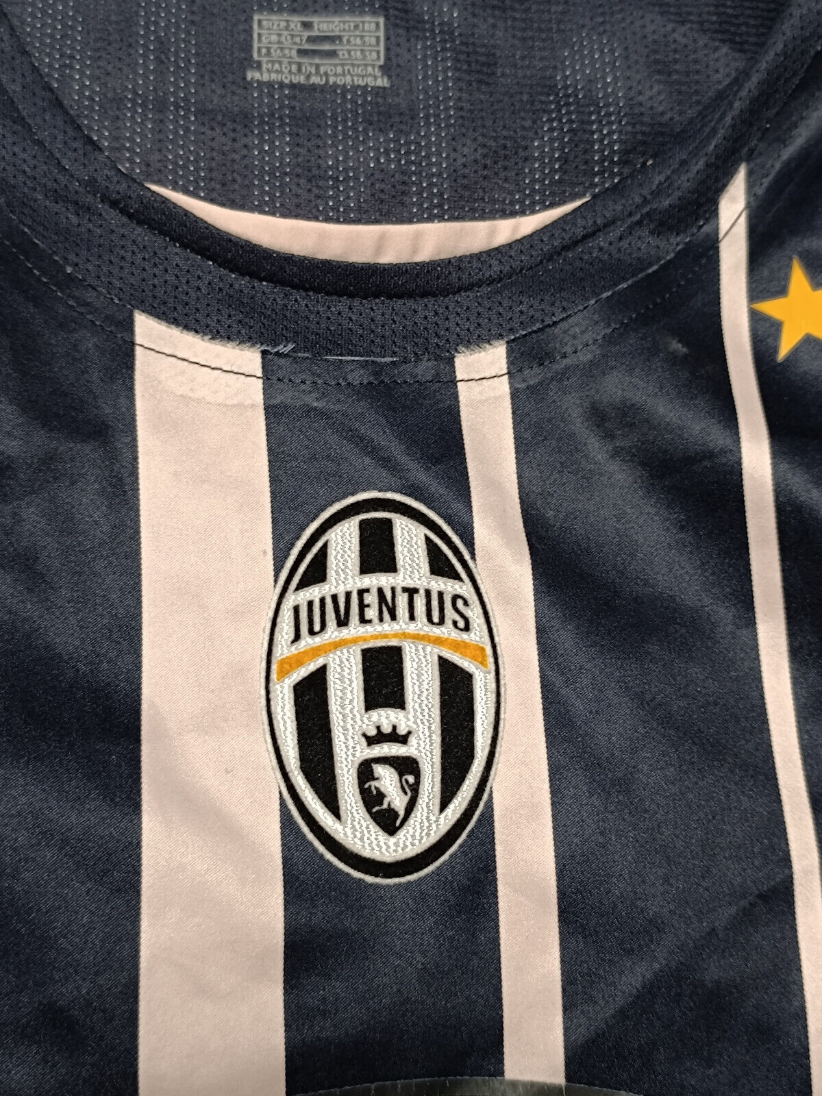 match issue vintage Juventus IBRAHIMOVIC Nike shirt 2004 2005 jersey Sky XL