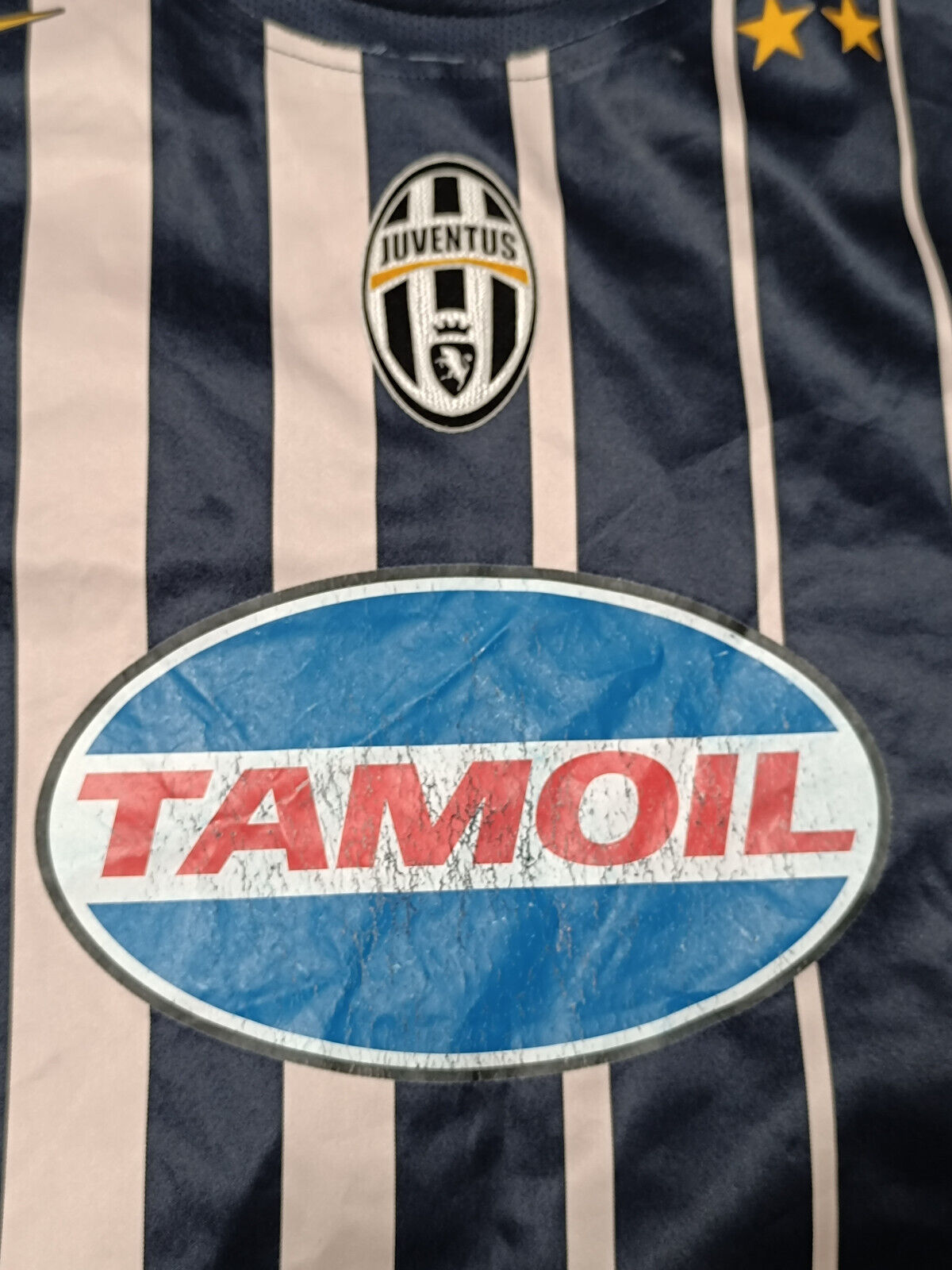 match issue vintage Juventus IBRAHIMOVIC Nike shirt 2004 2005 jersey Sky XL