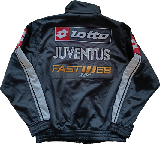 giacca Juventus Calcio Del Piero Lotto Fastweb 2000 2001 scudetto track top