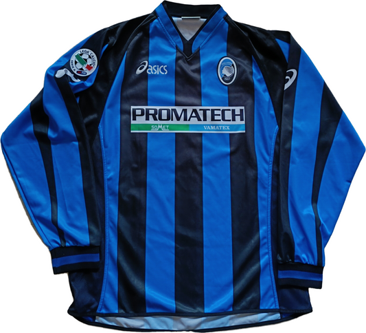 maglia calcio Atalanta Montolivo 2004 2005 Promatech vintage Asics