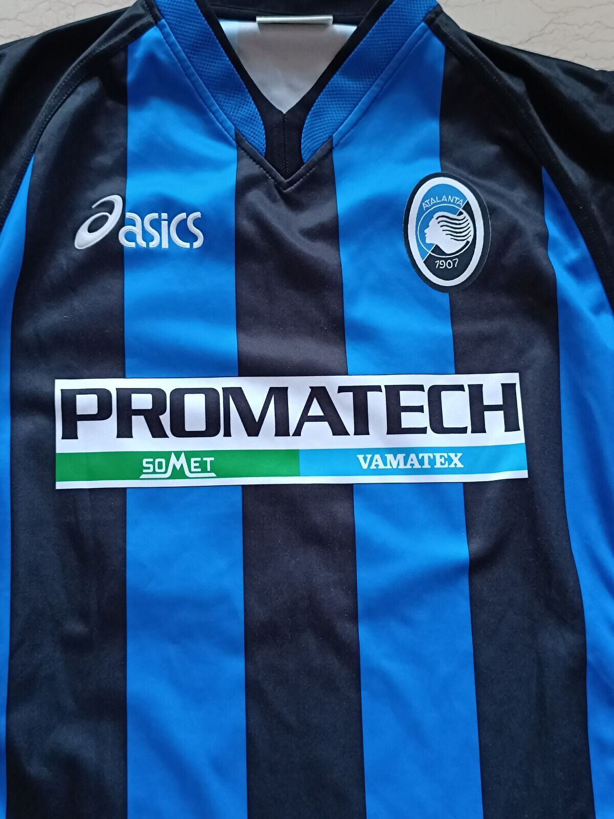 maglia calcio Atalanta Montolivo 2004 2005 Promatech vintage Asics