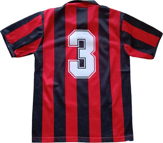 maglia calcio vintage AC Milan Maldini 1988 1989 Banca Mediolanum S home KAPPA