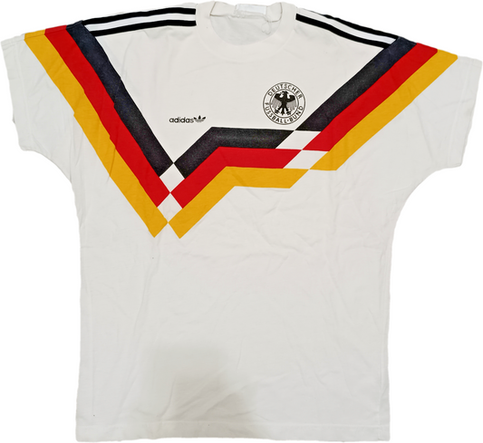 maglia calcio vintage Germany Adidas 1990 Italia 90 Deutschland Voeller Matthaus