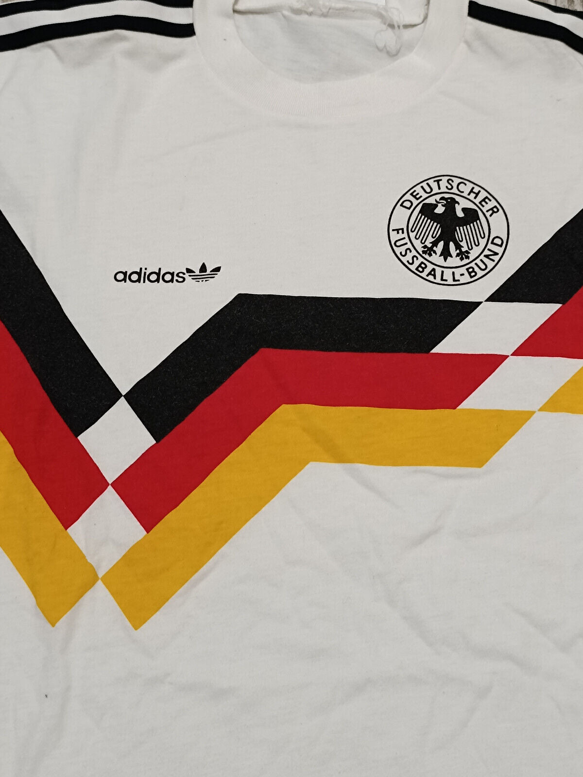 maglia calcio vintage Germany Adidas 1990 Italia 90 Deutschland Voeller Matthaus