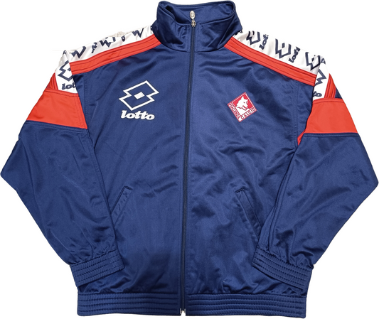 felpa giacca Piacenza calcio Lotto Hubner vintage training jacket tracktop L