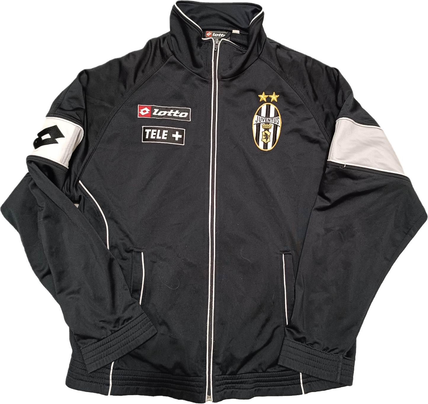 giacca Juventus Calcio Del Piero Lotto Fastweb 2000 2001 scudetto track top