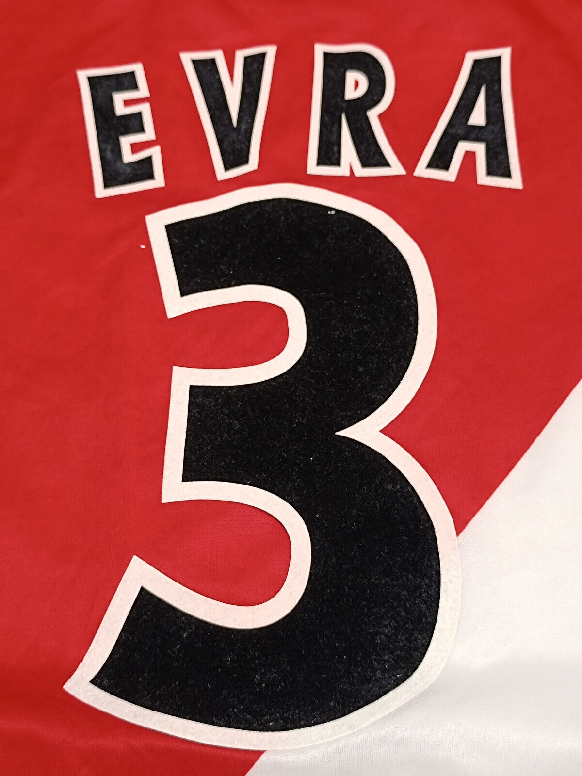 maglia calcio vintage AS MONACO maillot Puma 2002 2003 EVRA UCL FEDCOM XXL