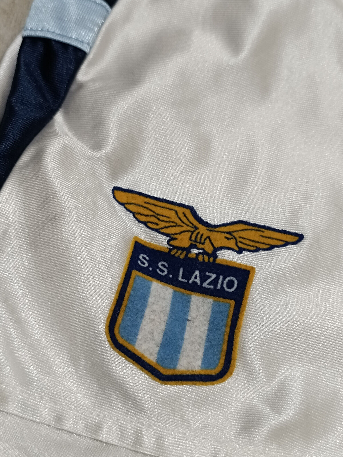 SS Lazio calcio vintage Umbro Shorts football pantaloncini calcio Gascoigne 1990