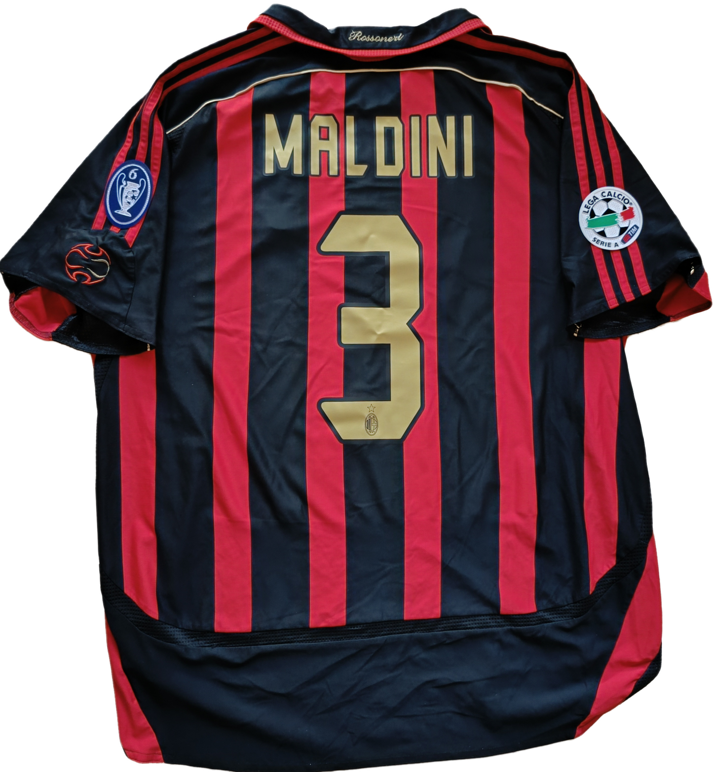 maglia milan Maldini home store version adidas Bwin 2006 2007 Vintage XL