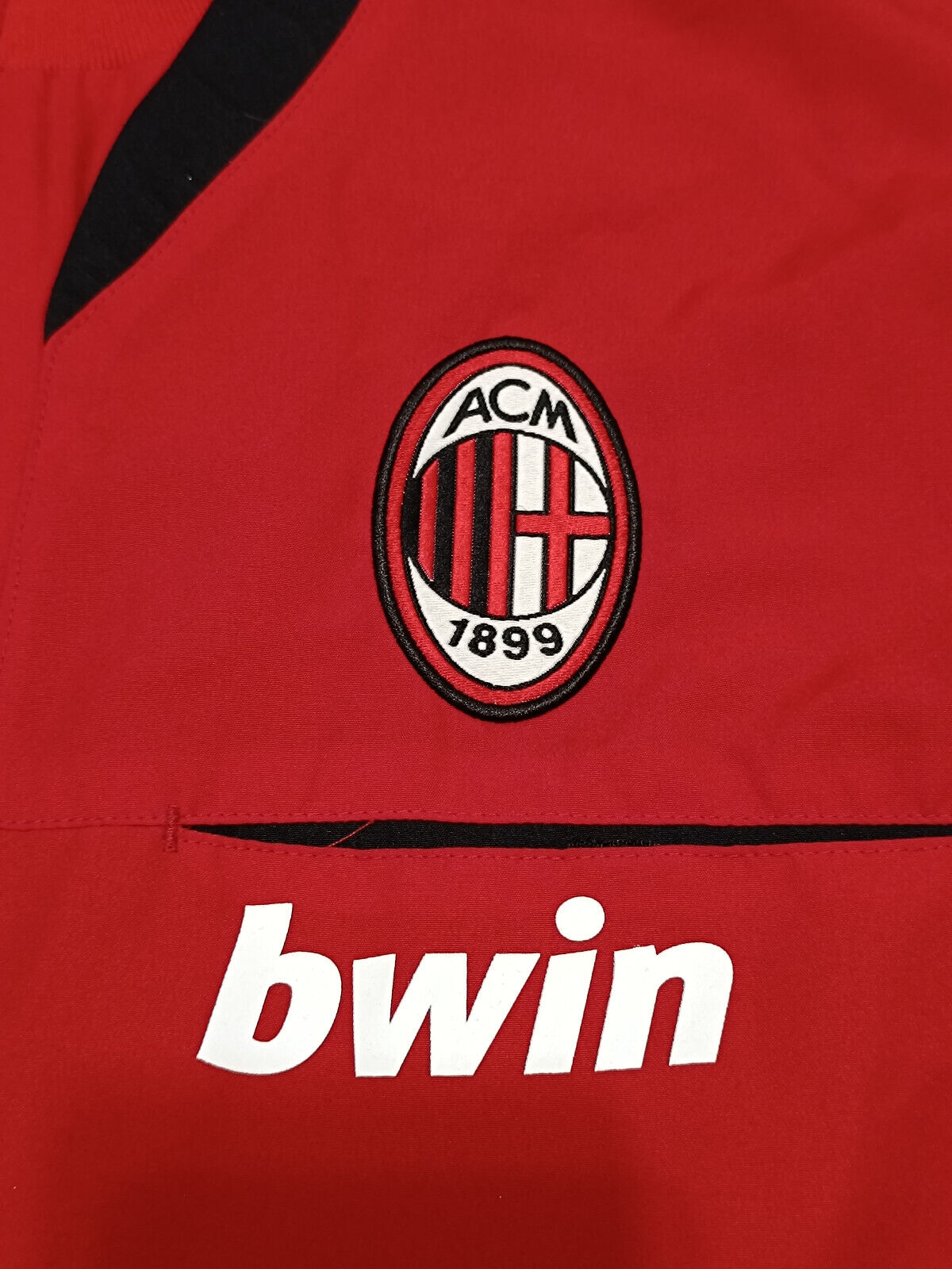 maglia calcio shirt Milan tracksuit 2007 track top Adidas FORMOTION TeamGeist