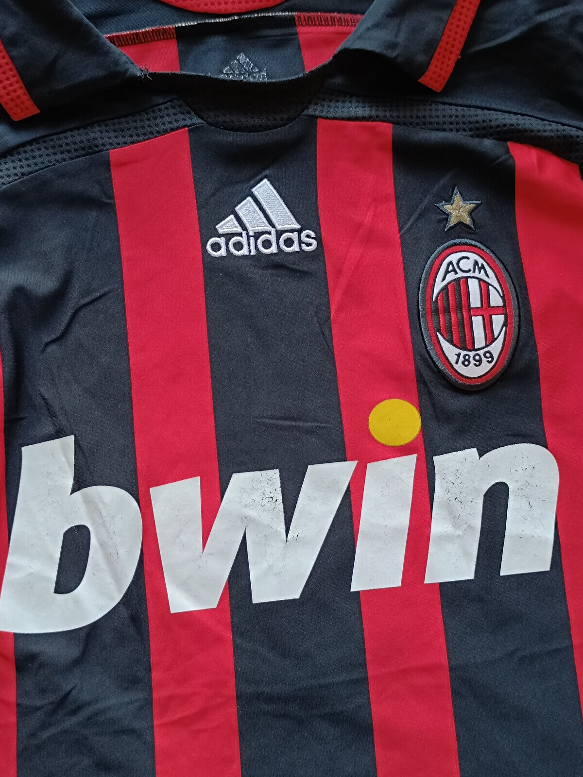 maglia milan Maldini home store version adidas Bwin 2006 2007 Vintage XL