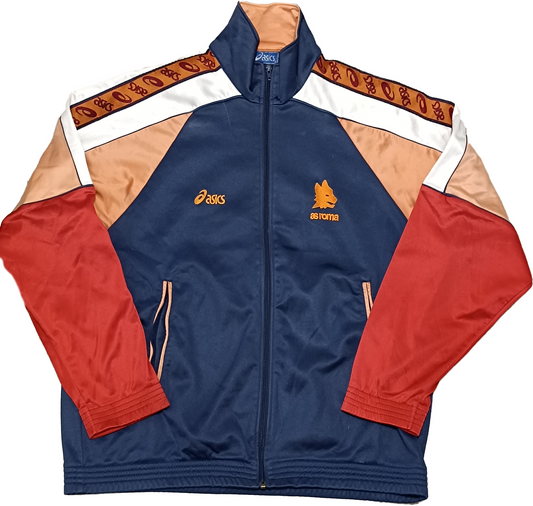 maglia calcio giacca tracktop bench AS ROMA Asics Ina assitalia 1994-95 XL