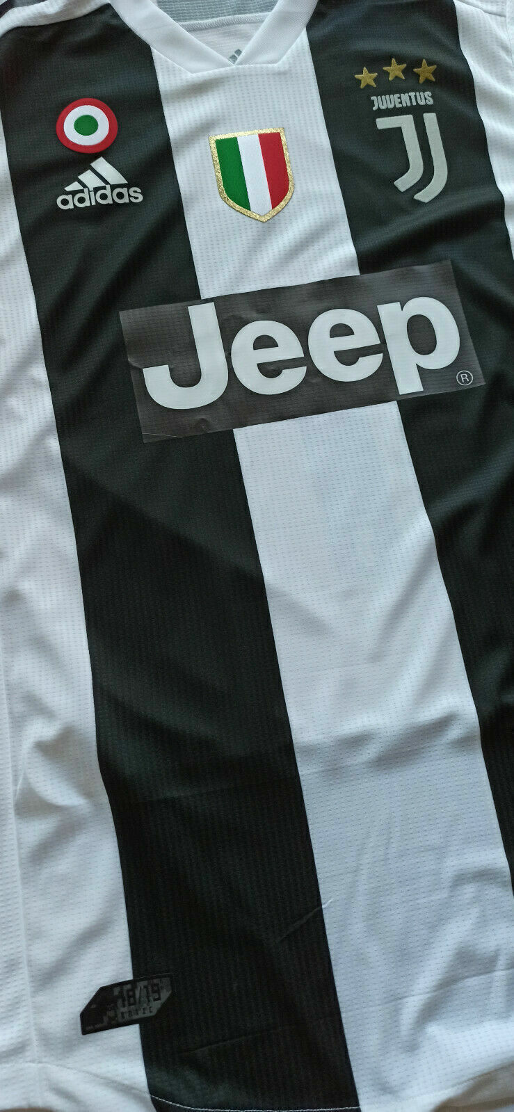 maglia calcio match worn Cristiano Ronaldo Sign juventus climachill 2018-19 Jeep