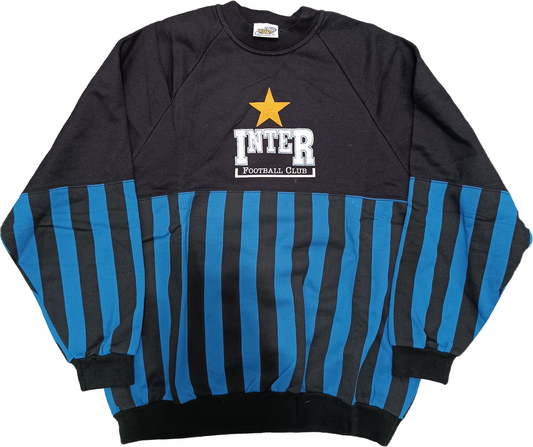 INTER vintage calcio bomber Jacket giacca track 1980 LE FELPE DEI GRANDI CLUB